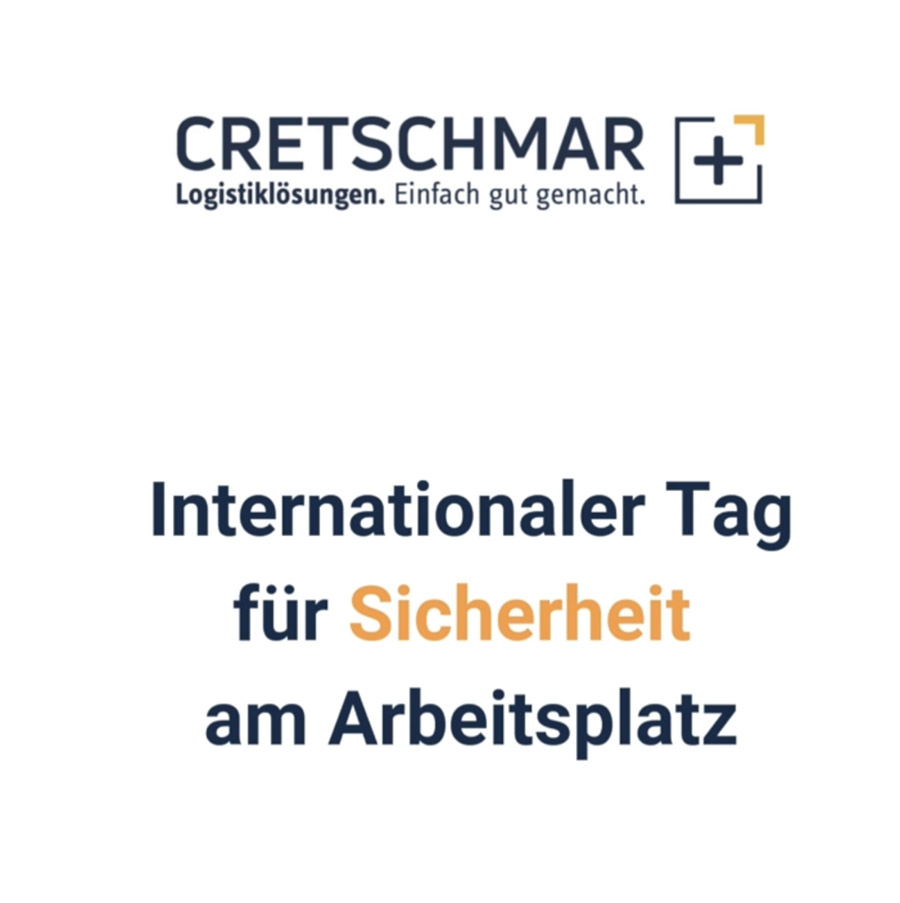 SafetyFirst – Jeden Tag, an jedem Standort.